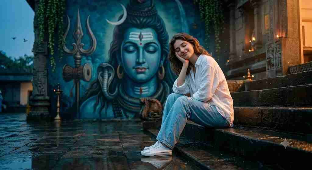 Hindu god ai image prompt
