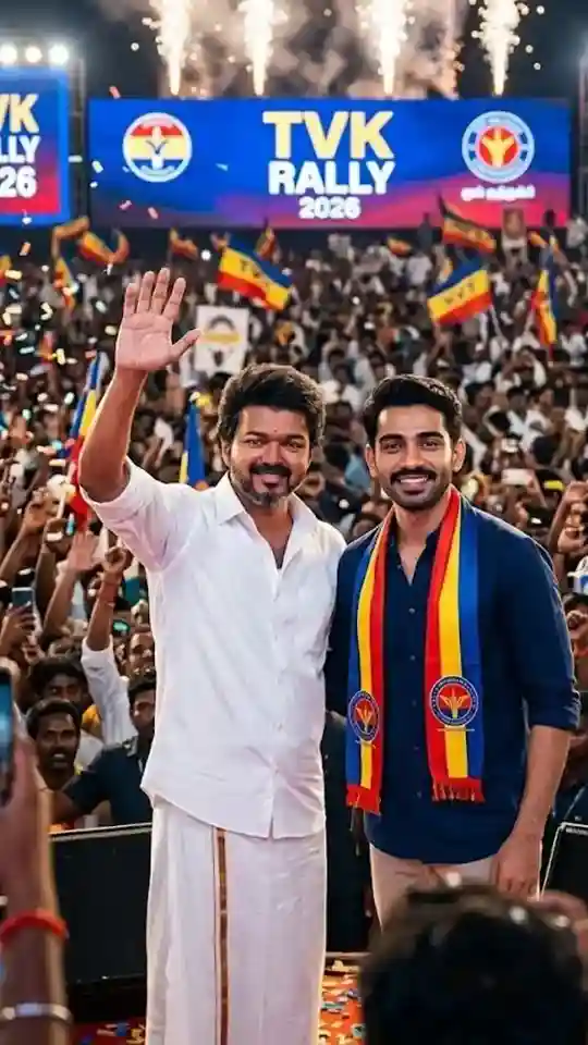 Politician prompt TVK Vijay