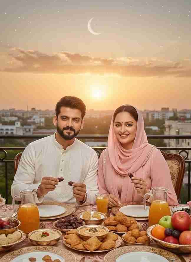 Muslim couple Photo Ai Prompt